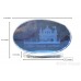 Crystal 3D Cube Paper Weight – Golden Temple Amritsar Laser Engraved Oval Glass Color Blue Gift