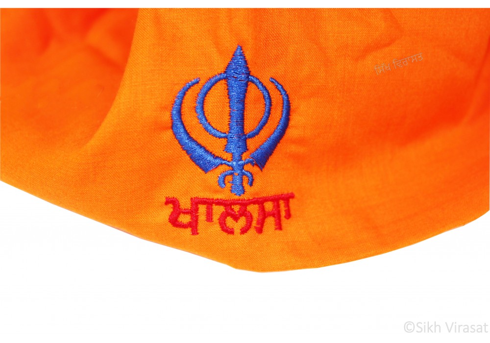 Sikh punjabi Turbante/patka/pathka tessuto di diversi colori e dimensioni Kanga/Kara 