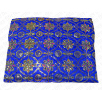 Rumala Sahib Double Designer Pattern Royal Blue Rumala Sahib Double Designer Pattern Royal Blue