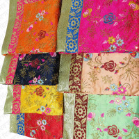 Rumala Sahib Double Designer Pattern Multicolor