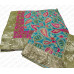 Rumala Sahib Double Designer Leaf Pattern Multicolor