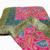 Rumala Sahib Double Designer Leaf Pattern Multicolor