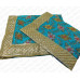 Rumala Sahib Double Designer golden flower Pattern 