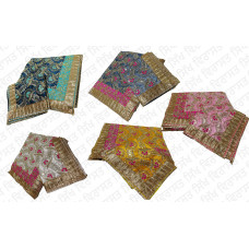 Rumala Sahib Double Designer golden flower Pattern Rumala Sahib Double Designer golden flower Pattern