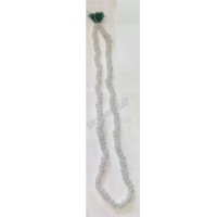 Mala Radium Medium 108 Beads (Color- White)