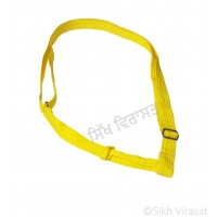 Gatra Or Gaatra Adjustable Steel Buckle Width-1 Inch Color-Light Yellow 