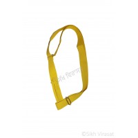 Gatra Or Gaatra Adjustable Steel Buckle Width 1.5 Inch Color Light Yellow