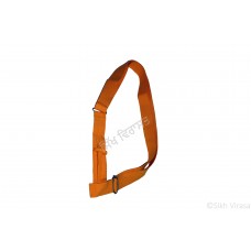 Gatra Or Gaatra Adjustable Steel Buckle Width-1.5 Inch Color Light Orange