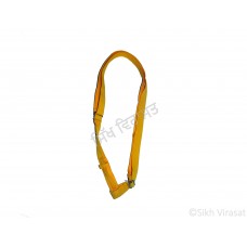 Gatra Or Gaatra Adjustable Steel Buckle Width-1 Inch Color Kesri (Saffron)