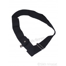 Gatra Or Gaatra Adjustable Steel Buckle Tich Button Width-2 Inch Color-Black 