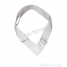 Gatra Or Gaatra Adjustable Steel Buckle Width 2 Inch Color White