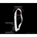 Gatra Or Gaatra Adjustable Steel Buckle Width 1.5 Inch Color White 