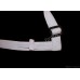 Gatra Or Gaatra Adjustable Plastic Buckle Width-1 Inch Color White