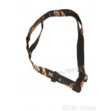 Gatra Or Gaatra Army Print Adjustable Plastic Buckle Width 1 Inch Color Black & Brown