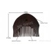 Kanga Oval Or Kangi Or Kanga Mori Wood OR Kangha Or Wooden Comb Or Wood Dark Brown Sikh Comb Size 2 inches