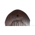 Kanga Oval Or Kangi Or Kanga Mori Wood OR Kangha Or Wooden Comb Or Wood Dark Brown Sikh Comb Size 2 inches