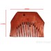 Kanga or Kangi Or Kanga Wood or Kangha or Hexagonal Wooden Comb or Wood fire-y Brown Kids Sikh Comb Size 2 inches