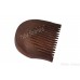 Kangha Or Kangi Or Kanga Wood Or Half Round Wooden Comb Or Wood Dark Brown Sikh Comb Size 2.4 inches