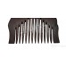 Kangha Or Kangi Or Kanga Wood Or Half Round Wooden Comb Or Wood Dark Brown Sikh Comb Size 2.4 inches