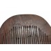 Kanga Normal Round Or Kangi Or Kanga Wood OR Kangha Or Hexagonal Wooden Comb Or Wood Dark Brown Sikh Comb Size 2.7 inches