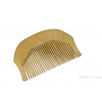 Kanga Normal Round Or Kangi Or Kanga Wood Or Kangha Or Hexagonal Wooden Comb Or Wood Cream Sikh Comb Size 2.5 inches