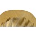 Kanga Normal Round Or Kangi Or Kanga Wood Or Kangha Or Hexagonal Wooden Comb Or Wood Cream Sikh Comb Size 2.5 inches