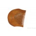 Kanga Round Or Kangi Or Kanga Wood OR Kangha Or Wooden Comb Or Wood Orange Brown Sikh Comb Size 2.75 inches