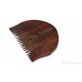 Kangha Or Kangi Or Kanga Wood Or Half Round Wooden Comb Or Wood Brown Sikh Comb Size 2.8 inches