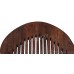 Kangha Or Kangi Or Kanga Wood Or Half Round Wooden Comb Or Wood Brown Sikh Comb Size 2.8 inches