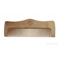 Kangi Normal Or Kanga Wood Or Kangha Or Wooden Comb Sikh Khanda Comb Size 5.4 inches