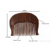 Kanga Round Curved Or Kangi Or Kanga Wood OR Kangha Or Wooden Comb Or Wood Dark Brown Sikh Comb Size 3 inches