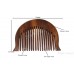 Kangha Or Kangi Or Kanga Wood Or Half Round Wooden Comb Or Wood Brown Sikh Comb Size 3 inches