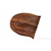 Kangha Or Kangi Or Kanga Wood Or Half Round Wooden Comb Or Wood Brown Sikh Comb Size 3 inches