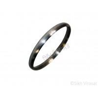 Kara Or Kada Iron (Punjabi: Sarabloh) Basic Plain for Teenager and Adults Light Weight-Color Silver Size-6.0cm to 7.6cm