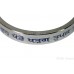 Kara Or Kada Stainless-Steel Engraved with Written Gurbani Color Silver Written in Blue Colors Size-6.5cm to 7.1cm