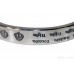 Kara Or Kada Stainless-Steel Engraved with Written Gurbani (Ek Achhari Chhand) Color Silver Written in Black Colors Size-7.1cm to 7.8cm