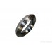 Kara Or Kada Iron (Punjabi: Sarabloh) Heavy with Seven Rings color Silver Size-6.2cm to 7.0 cm