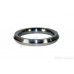 Kara Or Kada Stainless-steel with Seven Rings Color Silver Size-6.0cm to 7.7cm
