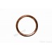 Kara Or Copper (Punjabi: Tamba) Kada with Multiple Rings Color Copper Size-5.8cm to 8.0 cm