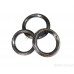 Kara Or Kada Iron (Punjabi: Sarabloh) Heavy Seven Rings Color Silver Size-6.5cm to 7.5 cm