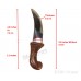 Kirpan Or Kirpaan Wooden handle and engraved cover With Iron (Punjabi: Sarabloh) Blade - Small Size 5 - 7 Inch