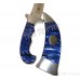 Khalsa Kirpan Or Khaalsa Kirpaan Stainless-steel Sapphire kirinite Stone designer – Small Heavy Color Sapphire Blue Size 12 Inch