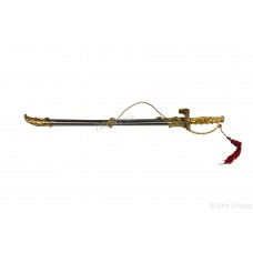 Designer Wedding Kirpan Or Decorated scabbard Marriage Kirpaan Gatka Sports Size 34 inches