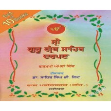 Tika/Teeka Sri Guru Granth Sahib Ji in Punjabi Vol.10 by: Sahib Singh (Prof.)