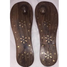 Kharav / khadau /Paduka / Wooden Slipper / Wooden Sandels