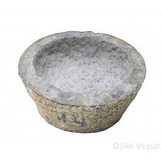 Mortar (Punjabi: Kunda Or Sunehra) Stone Size Large – 14 Inch