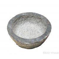 Mortar (Punjabi: Kunda Or Sunehra) Stone Size Extra Large – 18 Inch