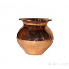 Garvi or Gadvi (Punjabi: ਗੜਵੀ) Vase Copper (Punjabi: ਤਾਂਬਾ) Size – Small,Medium & Large 