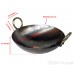 Karahi Or Kadai (Punjabi: ਕੜਾਹੀ) Frying Pan Iron (Punjabi: Sarabloh) Round Base - Diameter 10 Inch