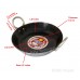 Tavi (Punjabi: ਤਵੀ) Pan for Jalebi (Punjabi: ਜਲੇਬੀ) Flat Base or Fry Pan Size Small - Diameter 8.3 Inch